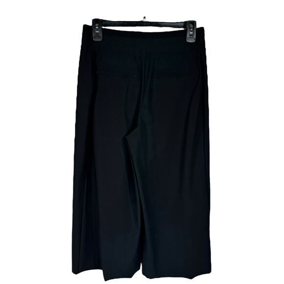 Athleta Petite 8P Cosmic Wrap Crop Pants Pocket Breathable Stretch Pull-On Black - Picture 7 of 13